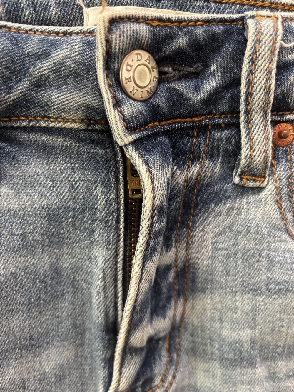 Skinny Women's Distressed Light Blue Jeans